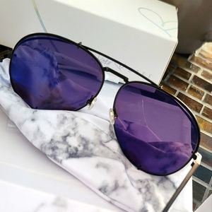DIFF sunglasses-Like new, very gently used  Comes with orig pouch, case and box.
